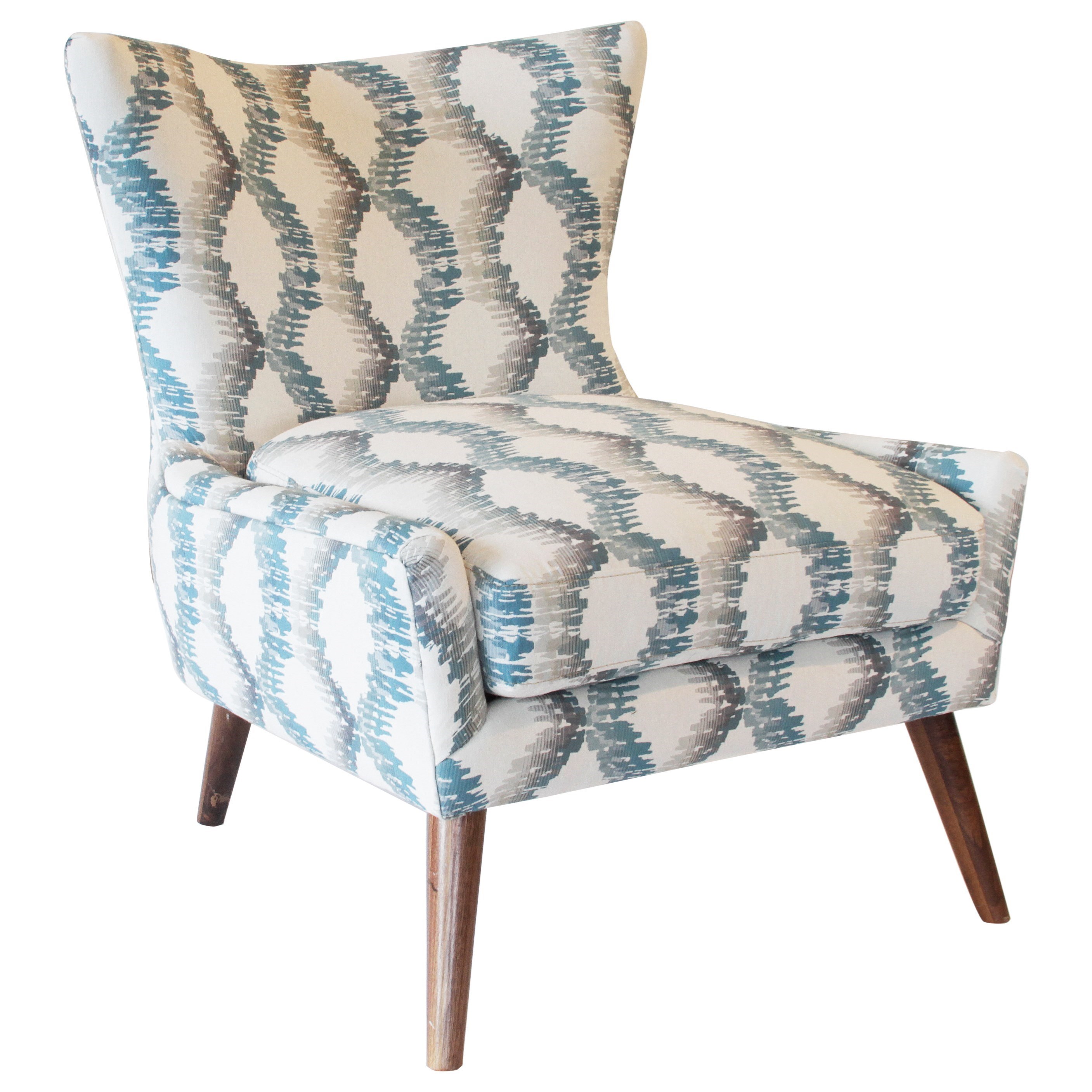 Jonathan Louis Accentuates Contemporary Mike Accent Chair with Tapered